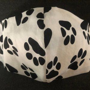 Paw Prints Face Mask